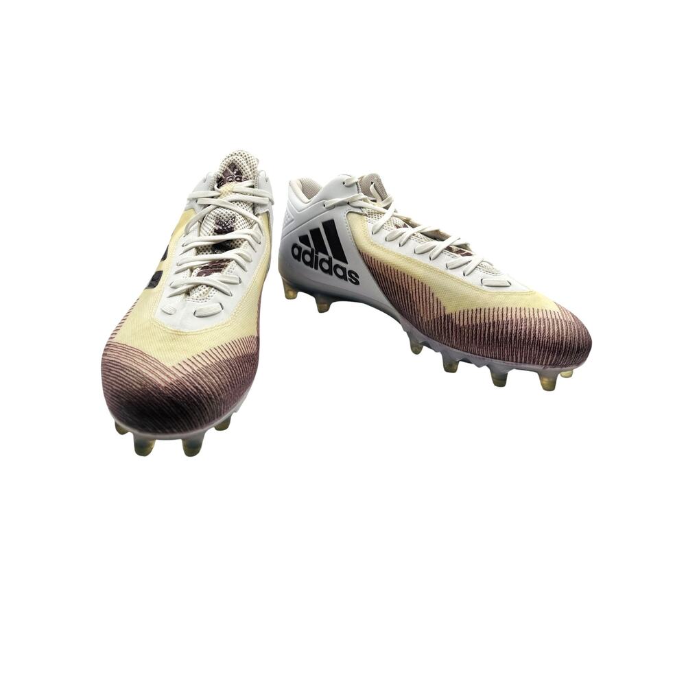 NWT Adidas Freak 23 Men's Football Cleats White /Maroon Lace Up Size 14 - Picture 5 of 11